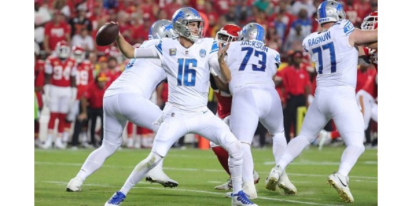 I inledningen besegrade Jared Goff heroiskt de mäktiga Kansas City Chiefs I inledningen besegrade Jared Goff heroiskt de mäktiga Kansas City Chiefs